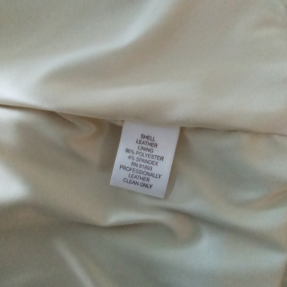 Isaac Mizrahi Lamb Leather Jacket  NWOT  XL - Picture 5 of 7